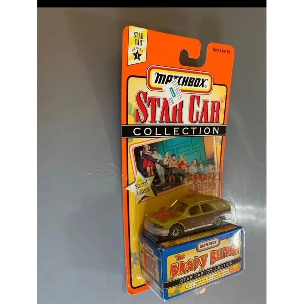 Matchbox 1997‎ The Brady Bunch Station Wagon Star Car Collection NOS NIP
